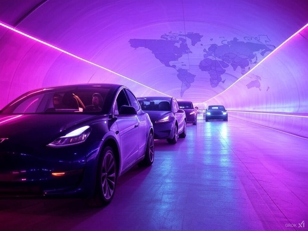 Exploring The Boring Company’s Tunnels in Las Vegas: A Journey Below the Strip - x Future Tech x